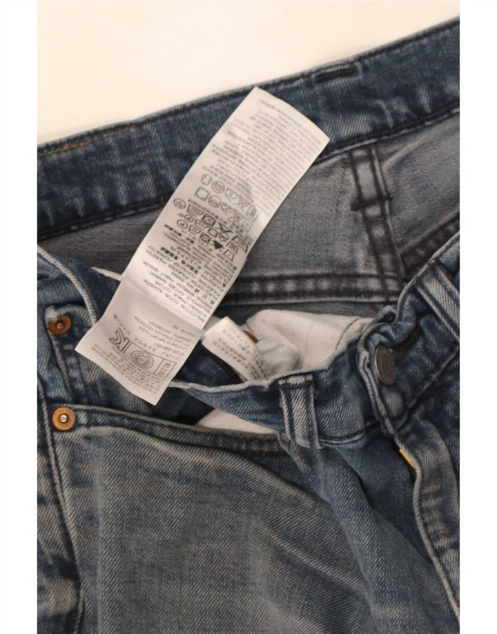 Męskie jeansy slim fit Levi's W32 L32 Niebieskie bawełniane