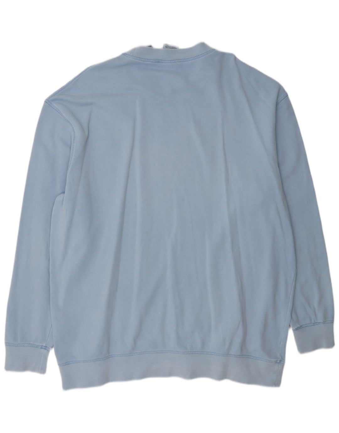 Bluza męska ADIDAS, sweter 2XL, niebieska, bawełniana