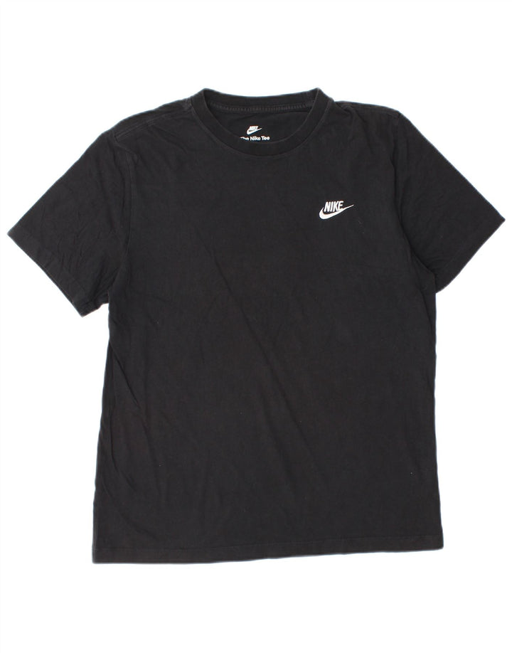 Męska koszulka T-shirt NIKE, średnia czarna