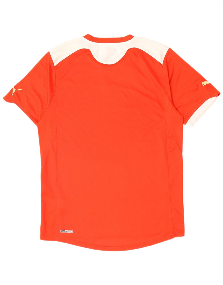 Męski t-shirt PUMA Top w kolorze średnio czerwonym