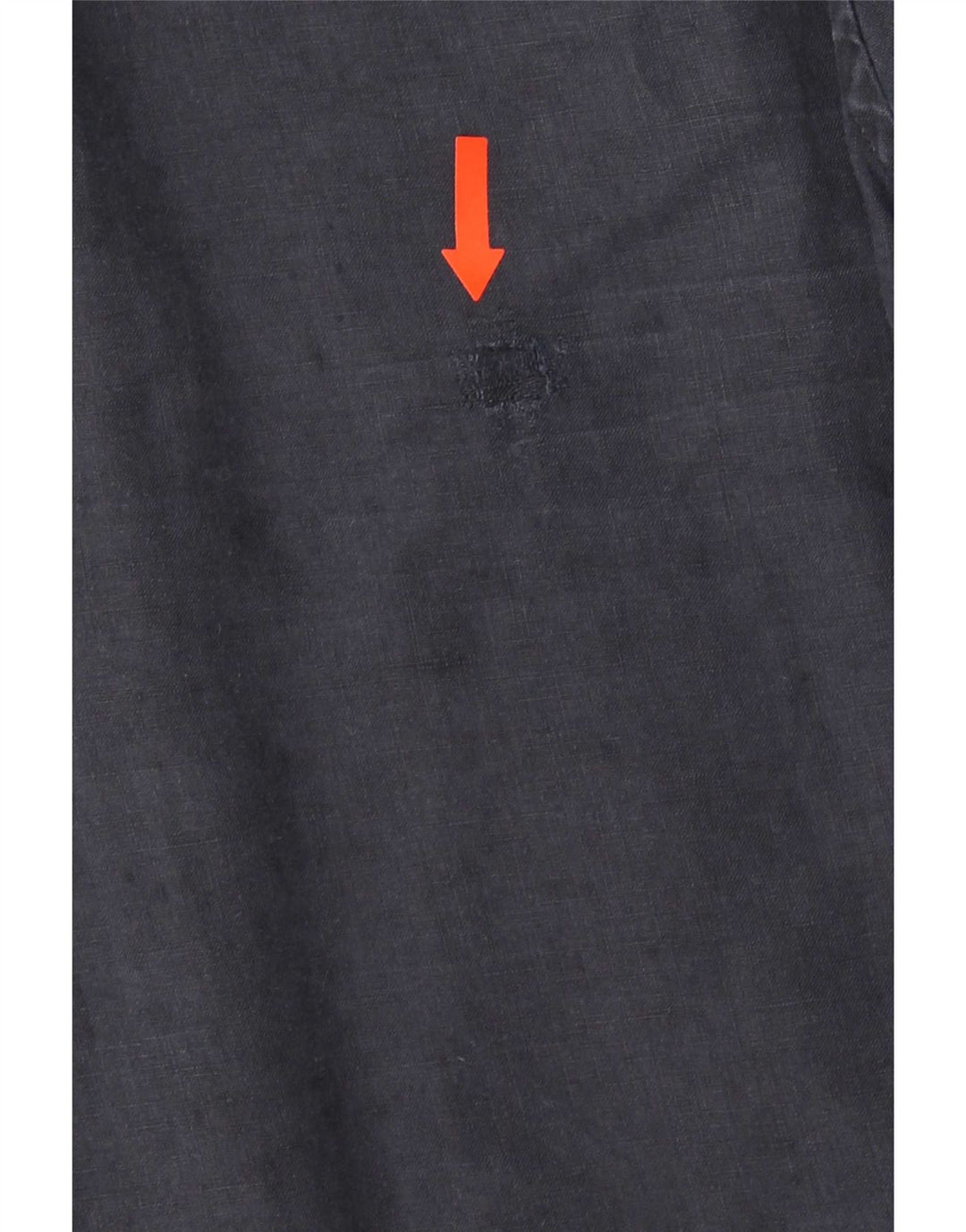 Męska koszula z krótkim rękawem Tommy Hilfiger, duża, granatowa, lniana
