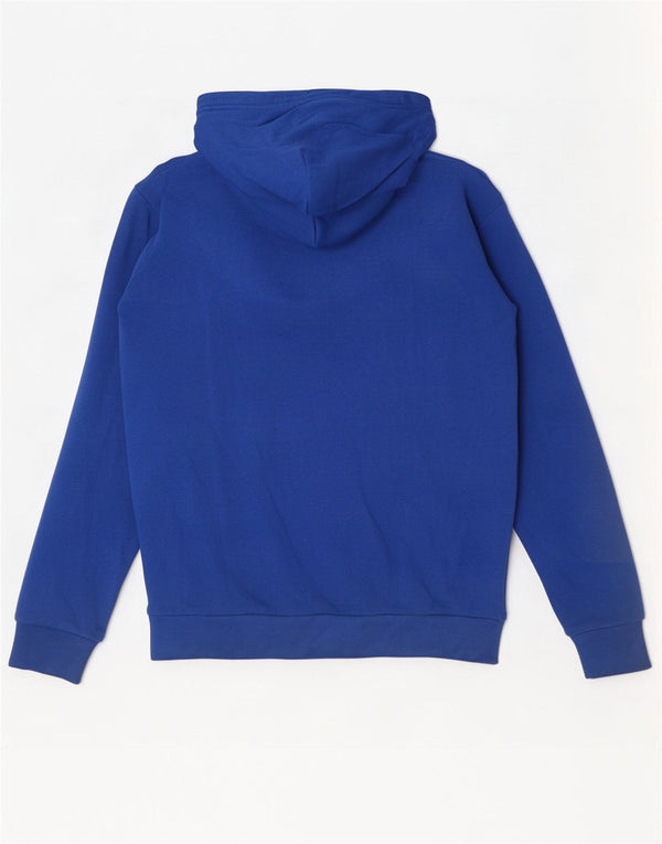 Męski sweter z kapturem Under Armour o luźnym kroju, mały, niebieski, bawełniany