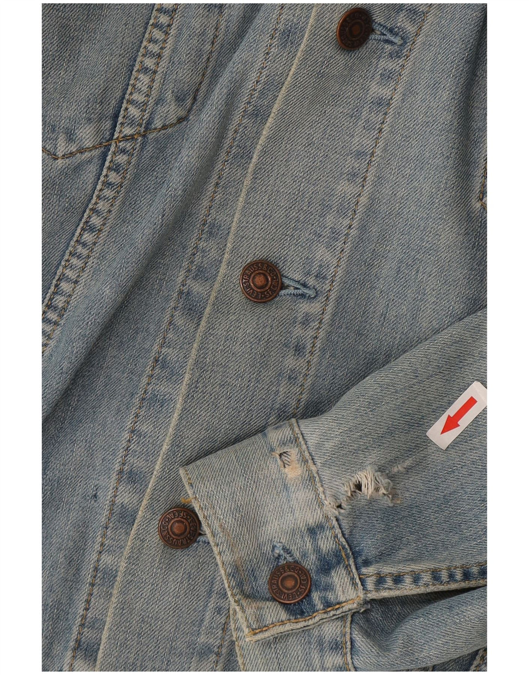 Męska kurtka dżinsowa Levi's UK 40, duża niebieska