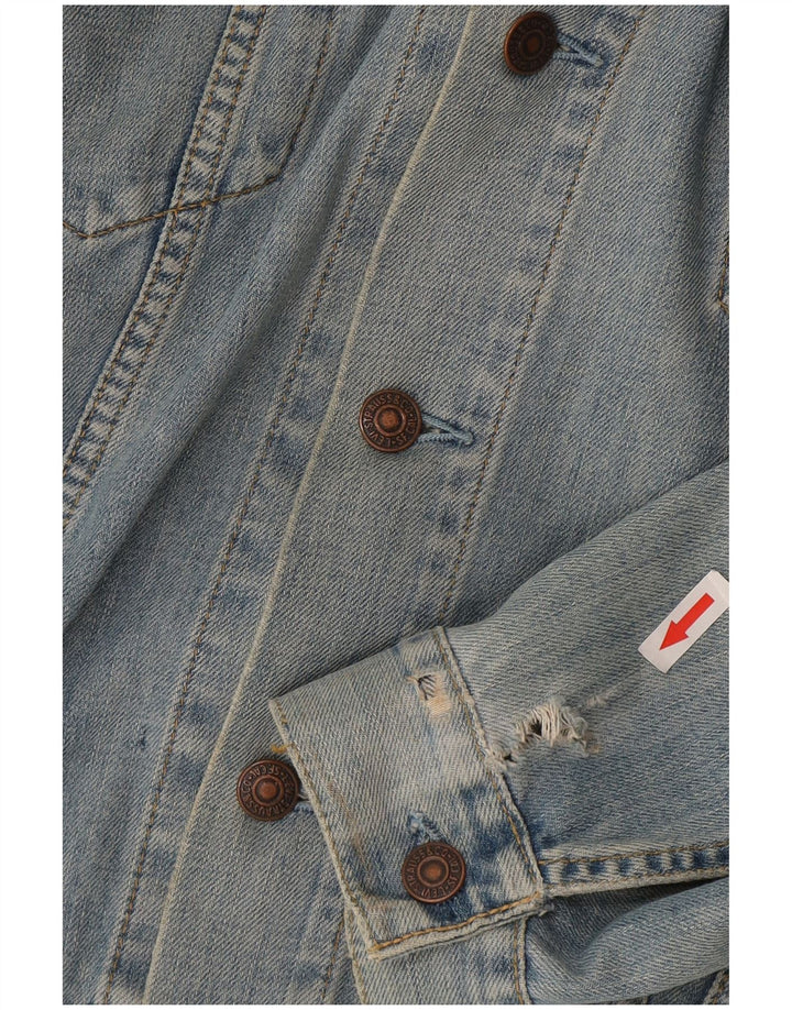 Męska kurtka dżinsowa Levi's UK 40, duża niebieska