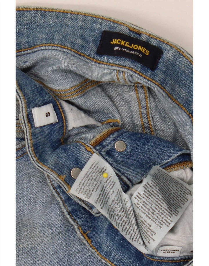 Męskie spodenki jeansowe Jack & Jones, małe W29, niebieskie, bawełniane
