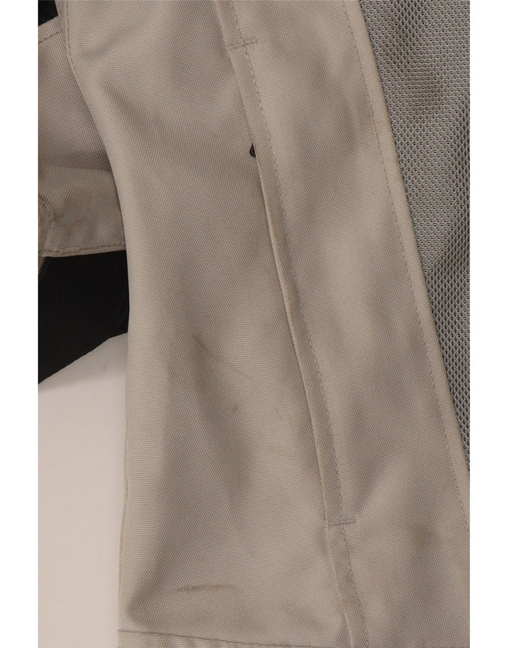 REVIT Mens Graphic Racer Jacket UK 36 Small White Colourblock Polyester Vintage Revit and Second-Hand Revit from Messina Hembry 