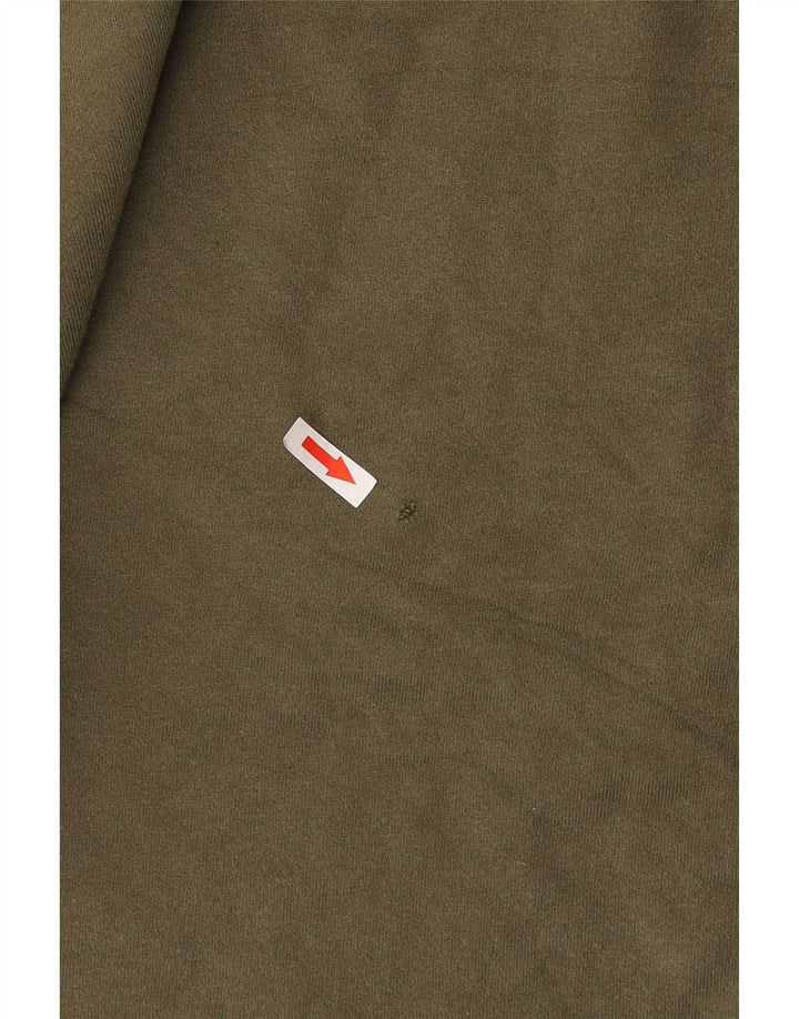 Męska bluza dresowa John Lewis, średnia bawełna khaki
