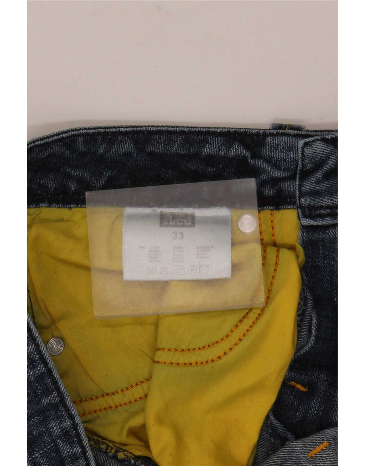 Męskie spodenki jeansowe Lee W33 Średnioniebieskie, bawełniane