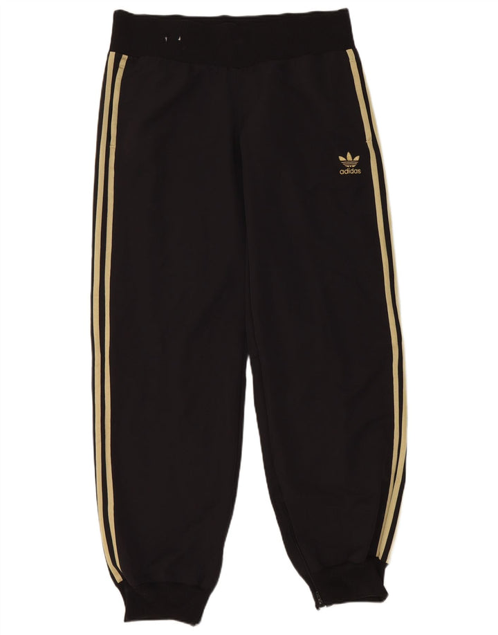 Damskie spodnie dresowe Adidas Joggers UK 14 Średni czarny poliamid