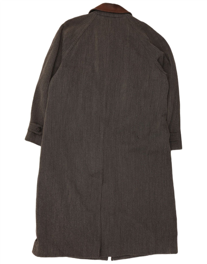 Płaszcz męski HUGO BOSS UK 42 XL, szara wełna