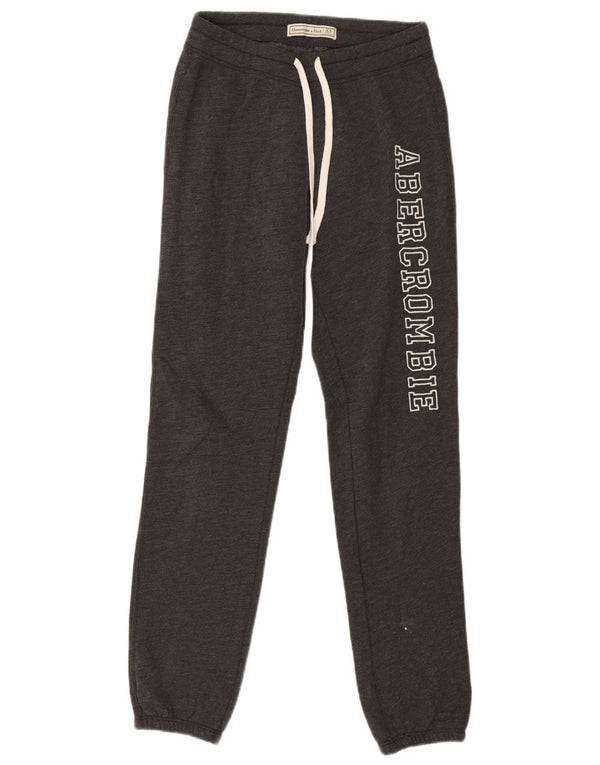 Damskie spodnie dresowe z grafiką Abercrombie & Fitch Joggers UK 6 XS, szare