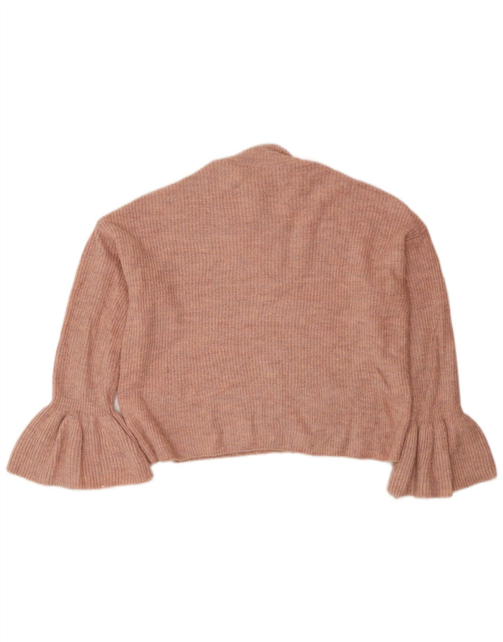 Marks & Spencer Damski sweter z golfem, UK 12, średni róż