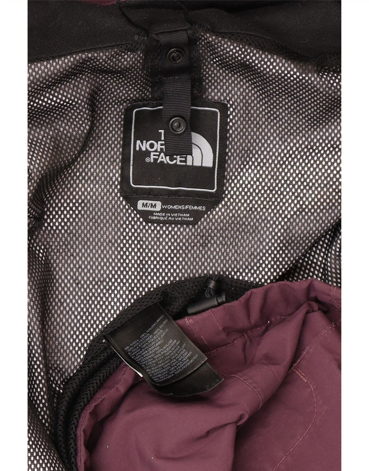 Damska kurtka przeciwdeszczowa z kapturem The North Face UK 14, nylon w kolorze średniofioletowym