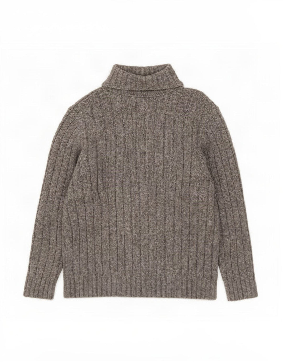 Marks & Spencer Męski sweter z zamkiem błyskawicznym XL, szary akryl