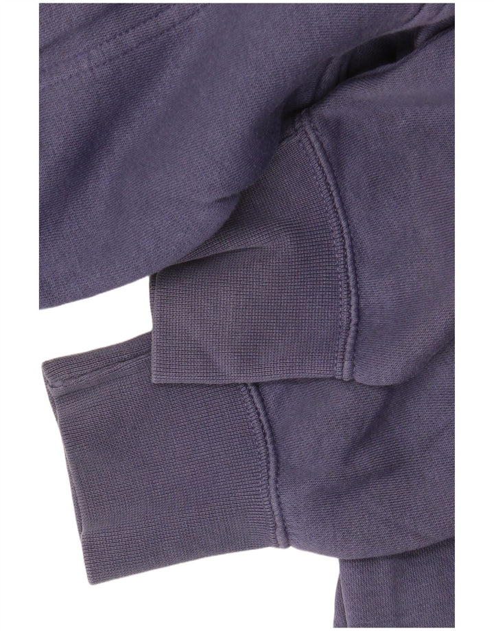 Męski sweter z kapturem Nike, duży, granatowy, bawełniany