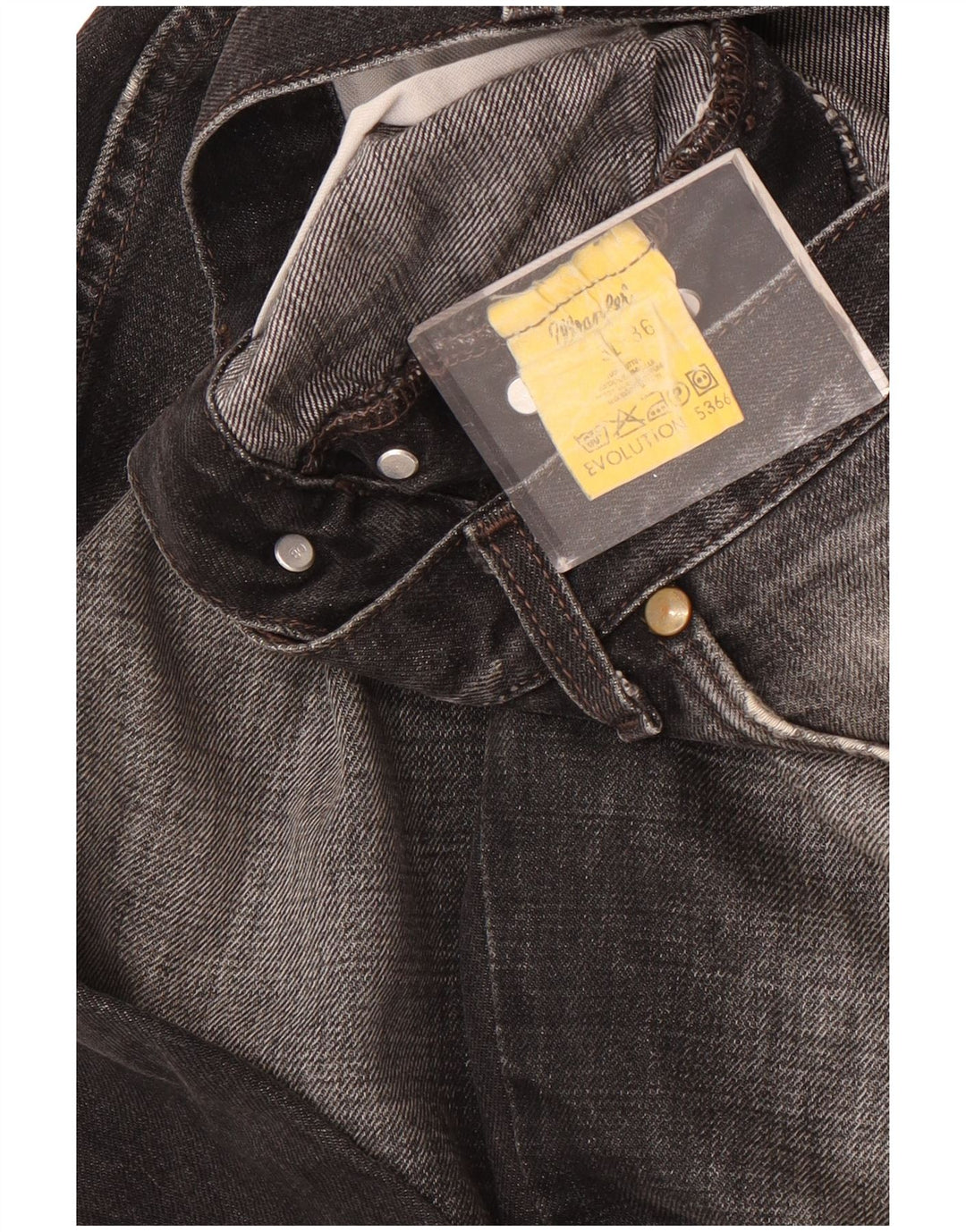Męskie jeansy Wrangler Evolution Straight W31 L28 czarne