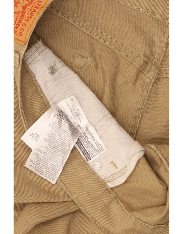 Męskie spodenki jeansowe Levi's 505 W42 2XL beżowa bawełna