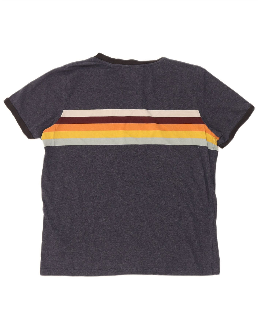 T-shirt męski Superdry, średni granatowy, blok kolorów