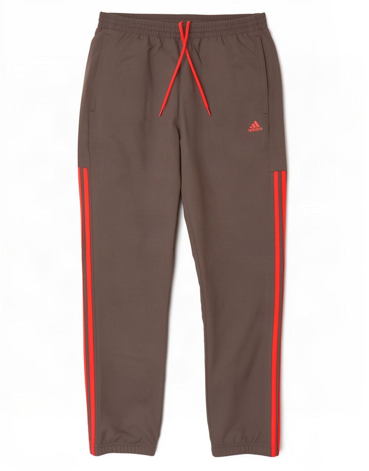 Męskie spodnie dresowe Adidas, średnioszare