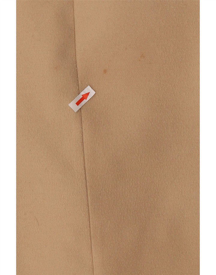 Płaszcz damski Miss Selfridge UK 4 XS, beżowy poliester