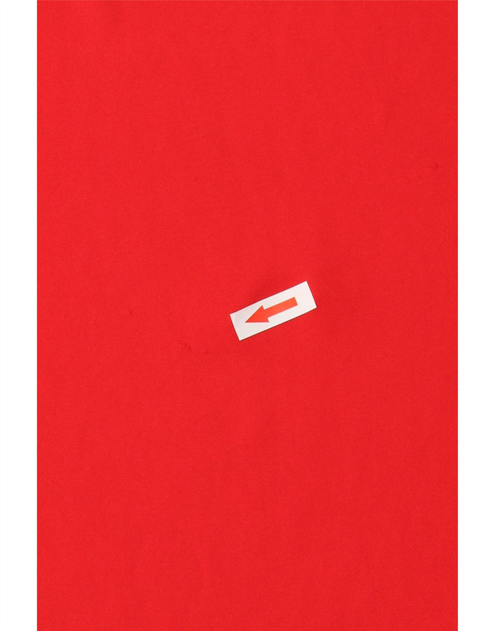 Męski T-shirt Nike Dri Fit Top, duży, czerwony, z blokami kolorów