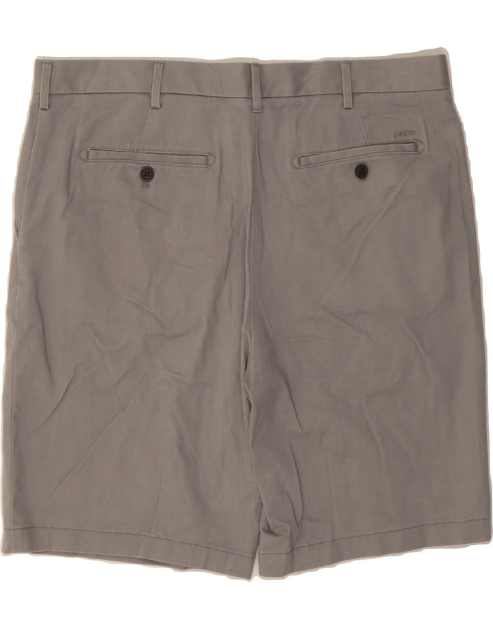 IZOD Mens Chino Shorts W36 Large Grey Cotton Vintage Izod and Second-Hand Izod from Messina Hembry 