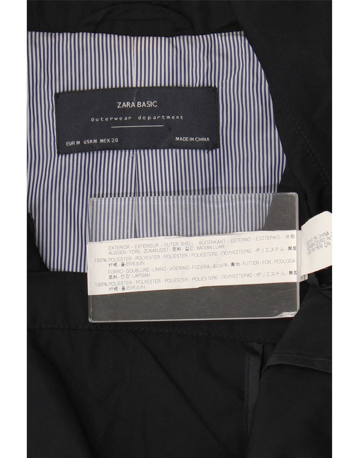 Płaszcz damski Zara Pea Coat UK 14, średni granatowy poliester