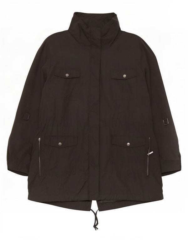 Marks & Spencer Damska kurtka parka oversize z autografem UK 20 2XL czarna