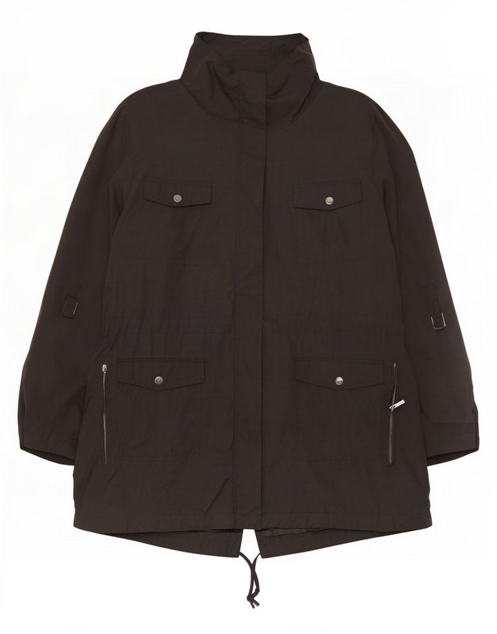 Marks & Spencer Damska kurtka parka oversize z autografem UK 20 2XL czarna