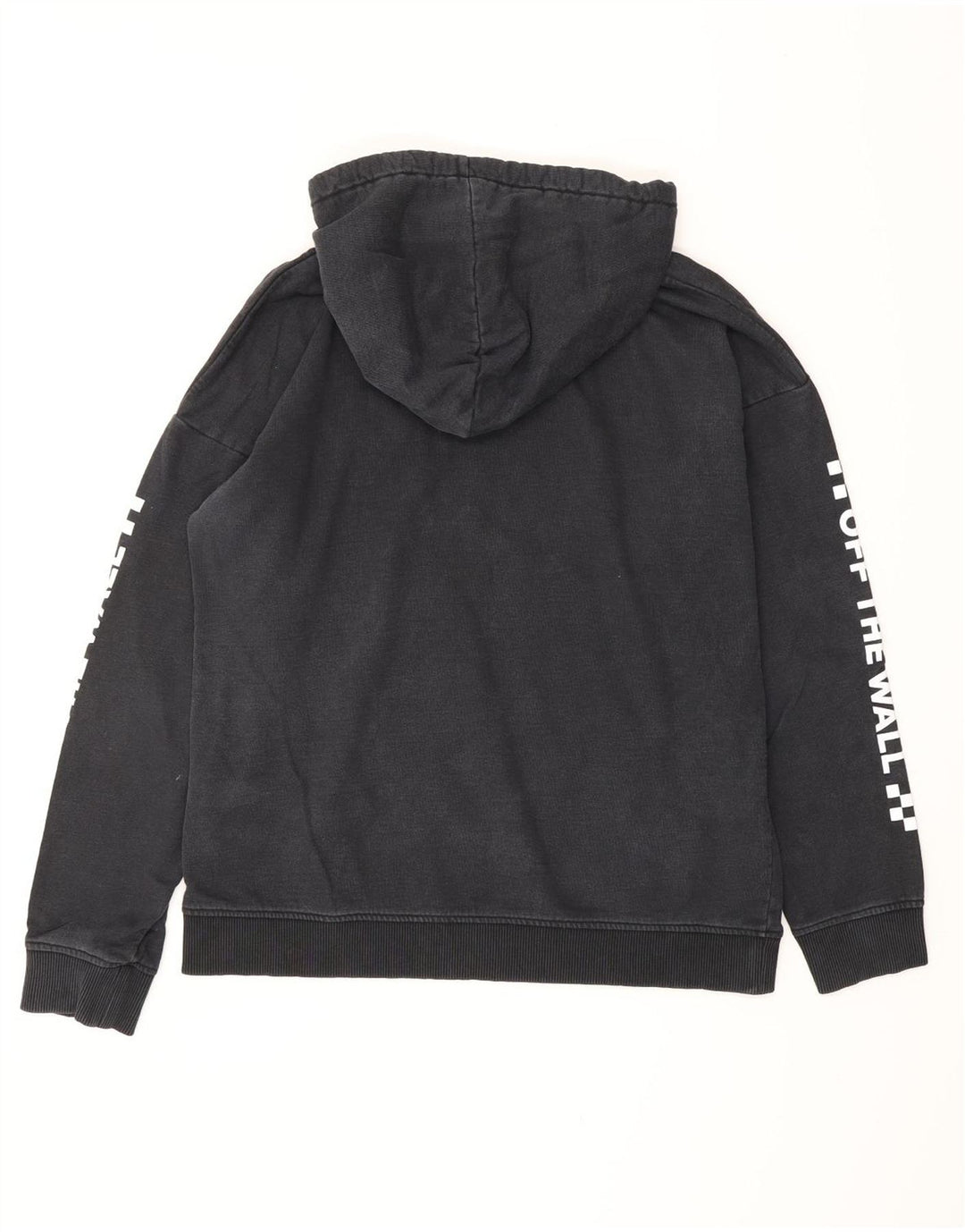 Damski sweter oversize z kapturem VANS, UK 16, duży, granatowy, bawełniany