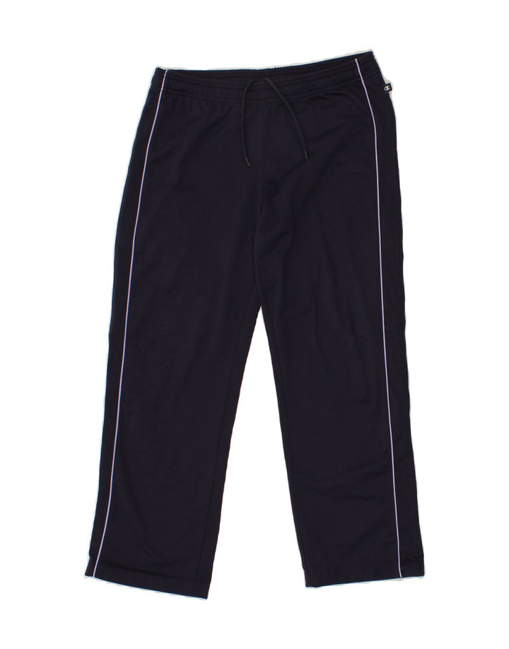 CHAMPION Womens Full Tracksuit UK 16 Large  Navy Blue Polyester Vintage Champion and Second-Hand Champion from Messina Hembry 