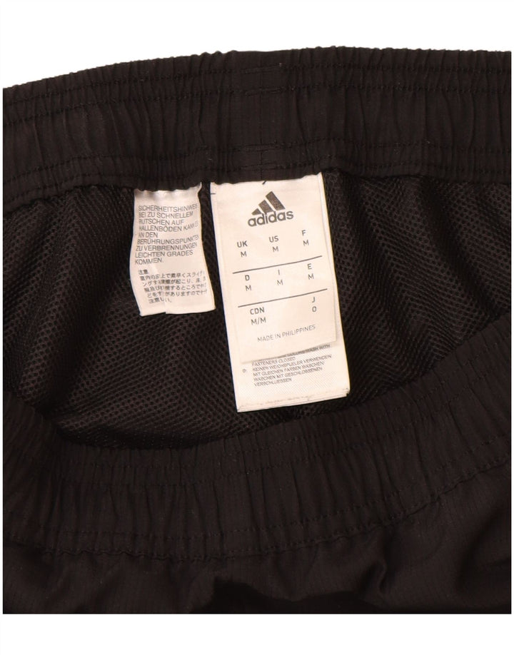 Męskie spodnie dresowe Adidas Climalite, średni czarny poliester