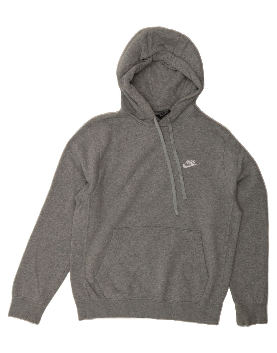 NIKE Mens Hoodie Jumper Small Grey Cotton Vintage Nike and Second-Hand Nike from Messina Hembry 