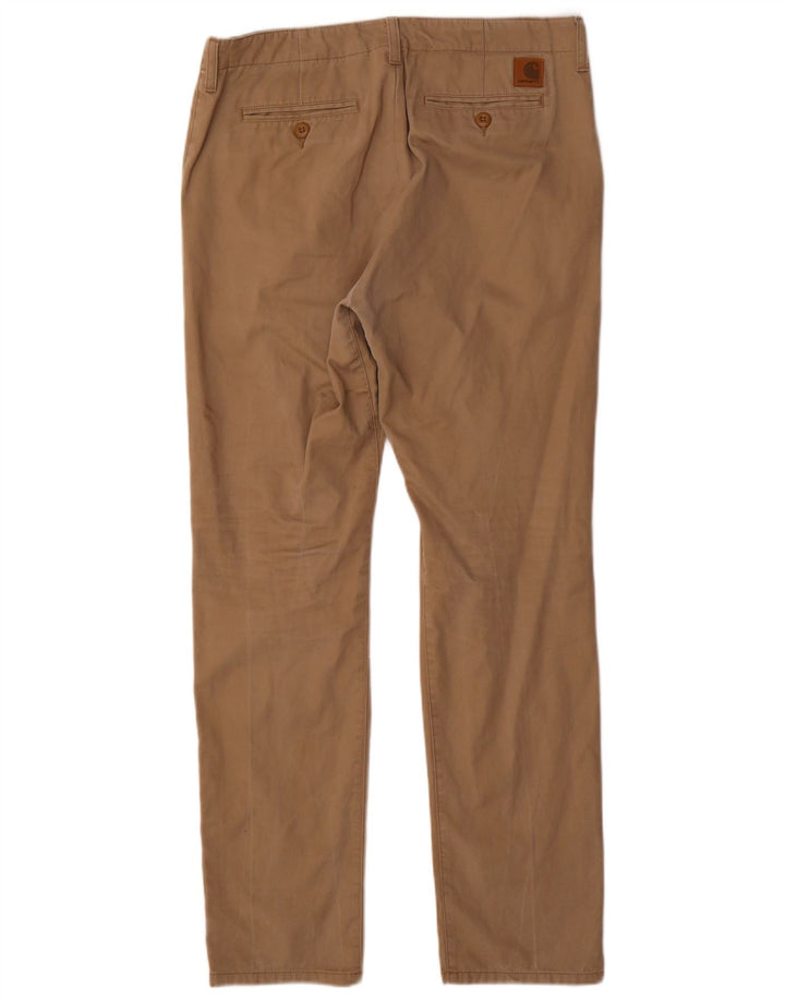 Spodnie męskie CARHARTT Chino W34 L32 Beżowa bawełna