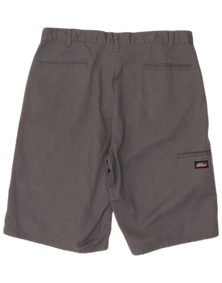 DICKIES Mens Cargo Shorts W36 Large Grey Polyester