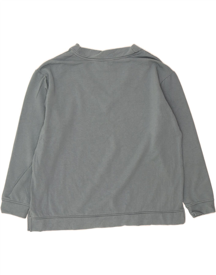 ORVIS Womens Oversized Sweatshirt Jumper UK 18 XL Blue Vintage Orvis and Second-Hand Orvis from Messina Hembry 