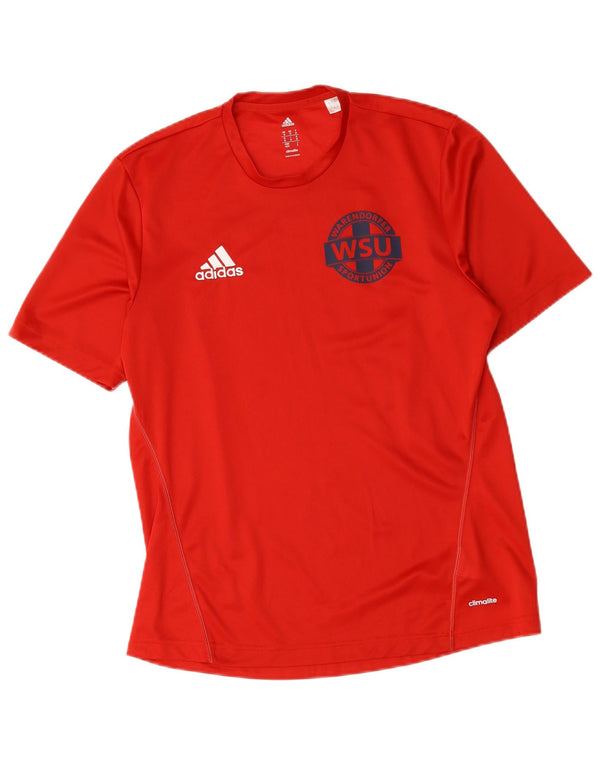 Adidas Męska koszulka Warendorfer Sportuninon Graphic Top Medium Red