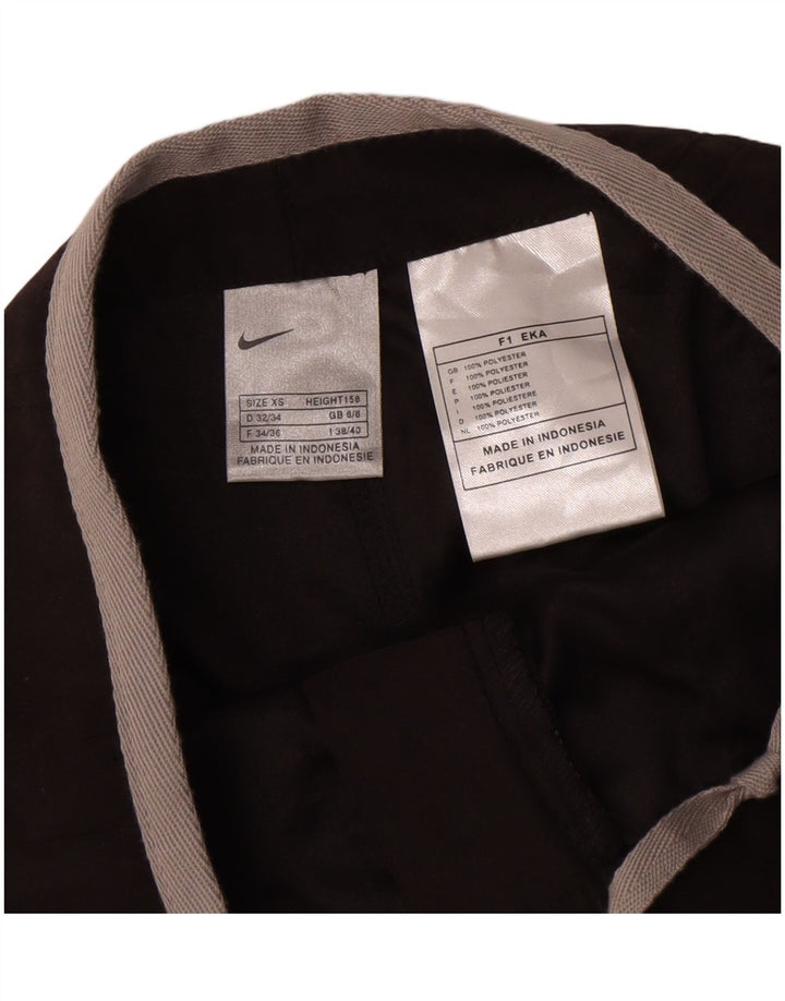 Damskie spodnie dresowe Nike UK 6 XS, czarne, poliestrowe