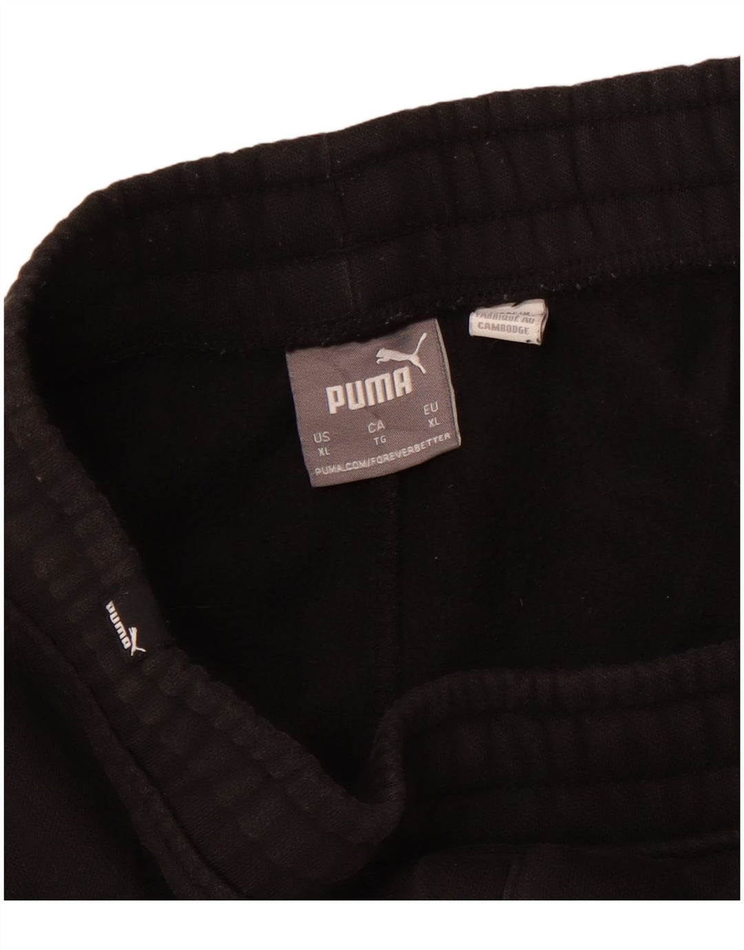 Męskie spodenki sportowe PUMA z grafiką XL, czarne