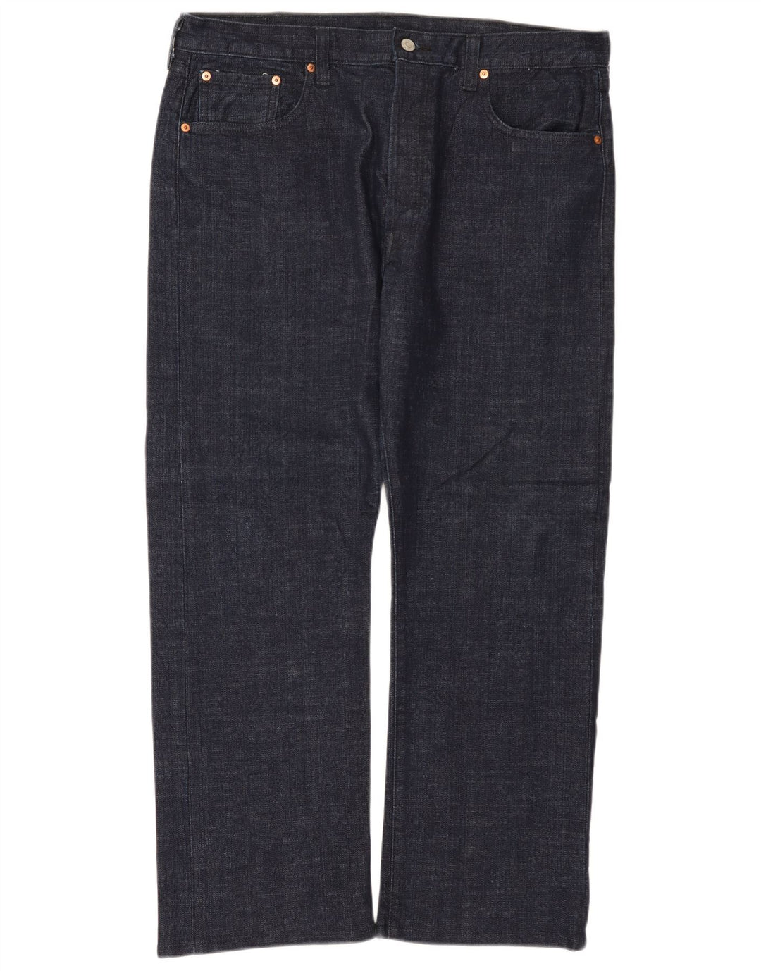 Męskie proste dżinsy Levi's W38 L29 granatowe