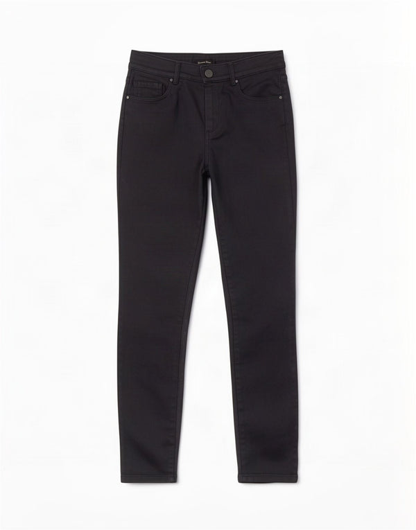 Massimo Dutti Damskie Skinny Slim Jeans EU 38 Small W28 L26 Granatowa bawełna