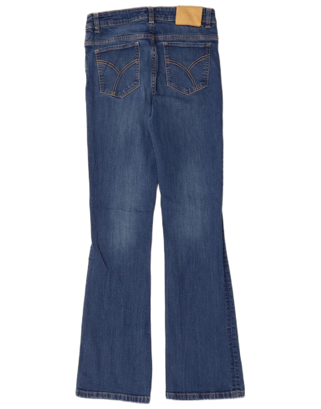 Damskie jeansy Bootcut firmy Dack IT 44 Medium W28 L30 Niebieska bawełna