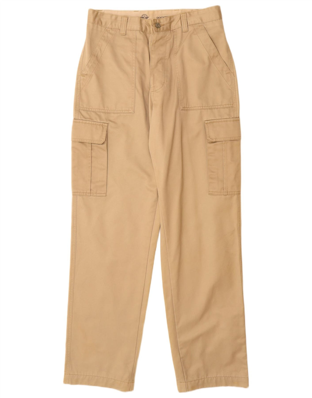 Spodnie męskie Dockers Straight Cargo W33 L34 Beżowa bawełna