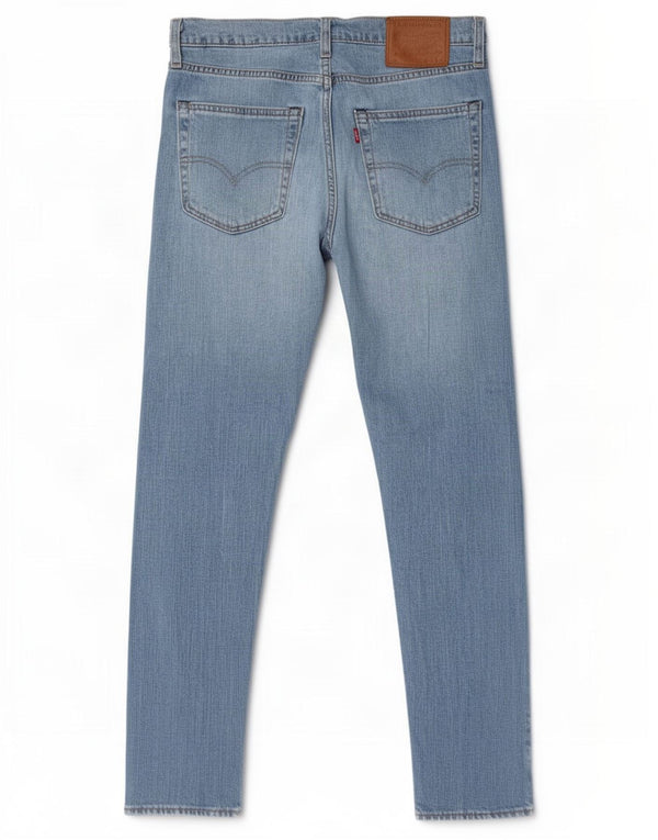 Levi's Męskie jeansy slim W30 L32 Niebieskie bawełniane