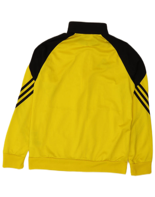 Chłopięca kurtka dresowa Adidas 13-14 lat XL, żółta, blokowa