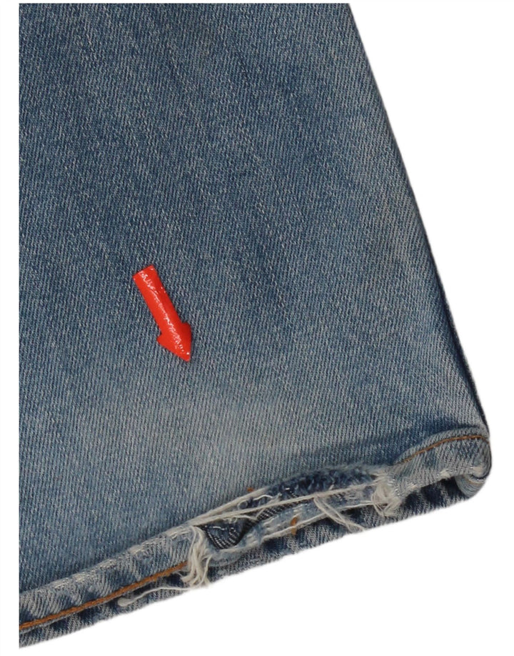 Męskie jeansy Levi's 511 Slim W38 L32 Niebieska bawełna