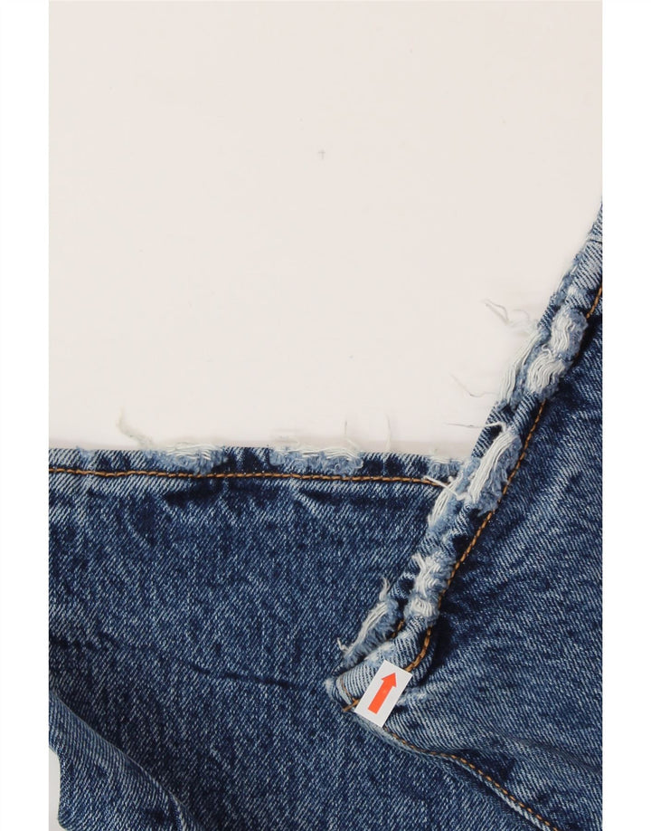 Męskie dżinsy LEVI'S 501 Straight W33 L30 Niebieska bawełna