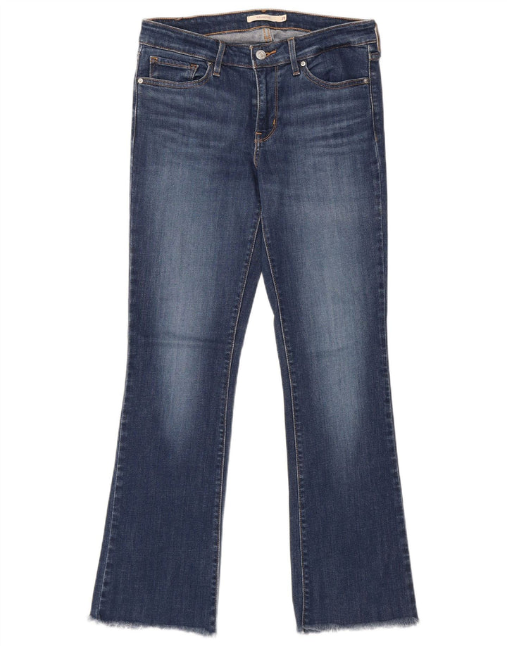 Damskie jeansy Bootcut LEVI'S 715 W29 L29 Niebieskie bawełniane