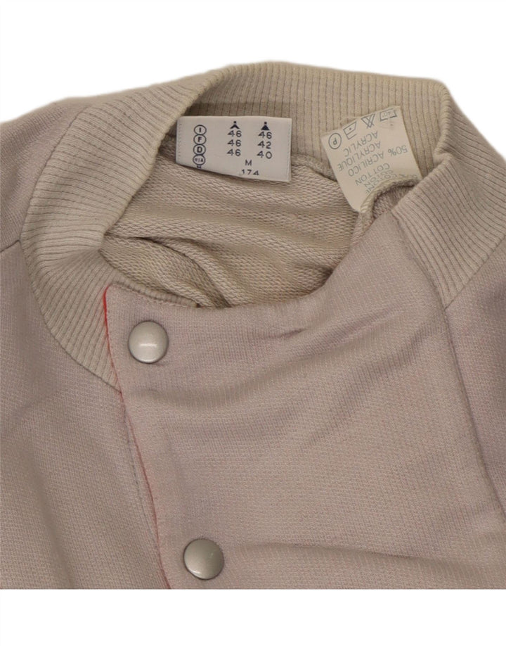 Damska bluza z dekoltem w serek LOTTO UK 14 w średnie szare prążki