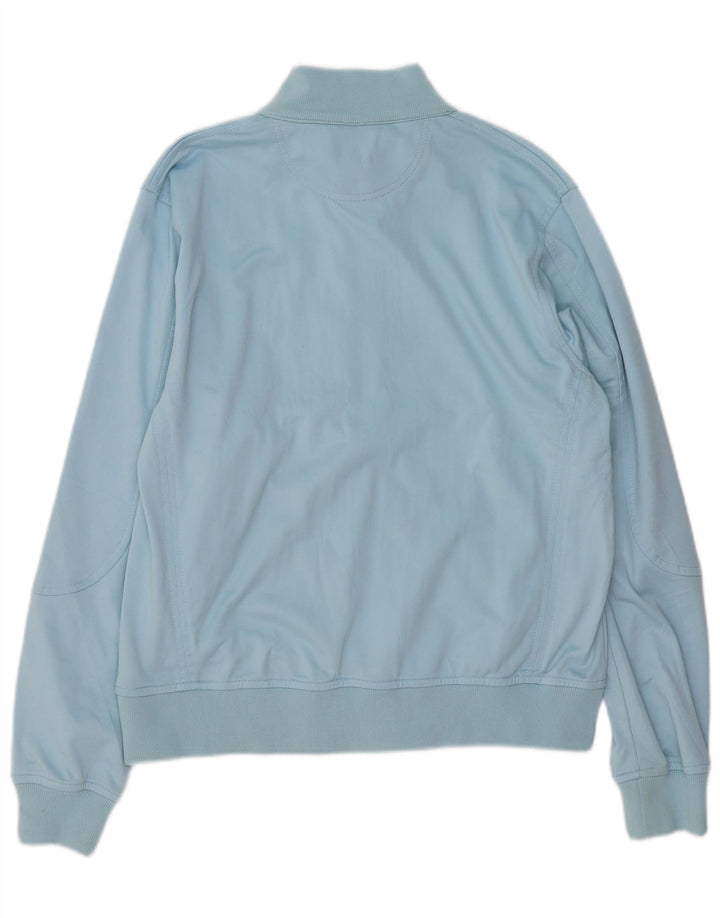 CHAMPION Womens Tracksuit Top Jacket UK 16 Large Blue Polyester